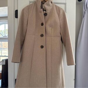 J. Crew Elegant Beige Trench Coat